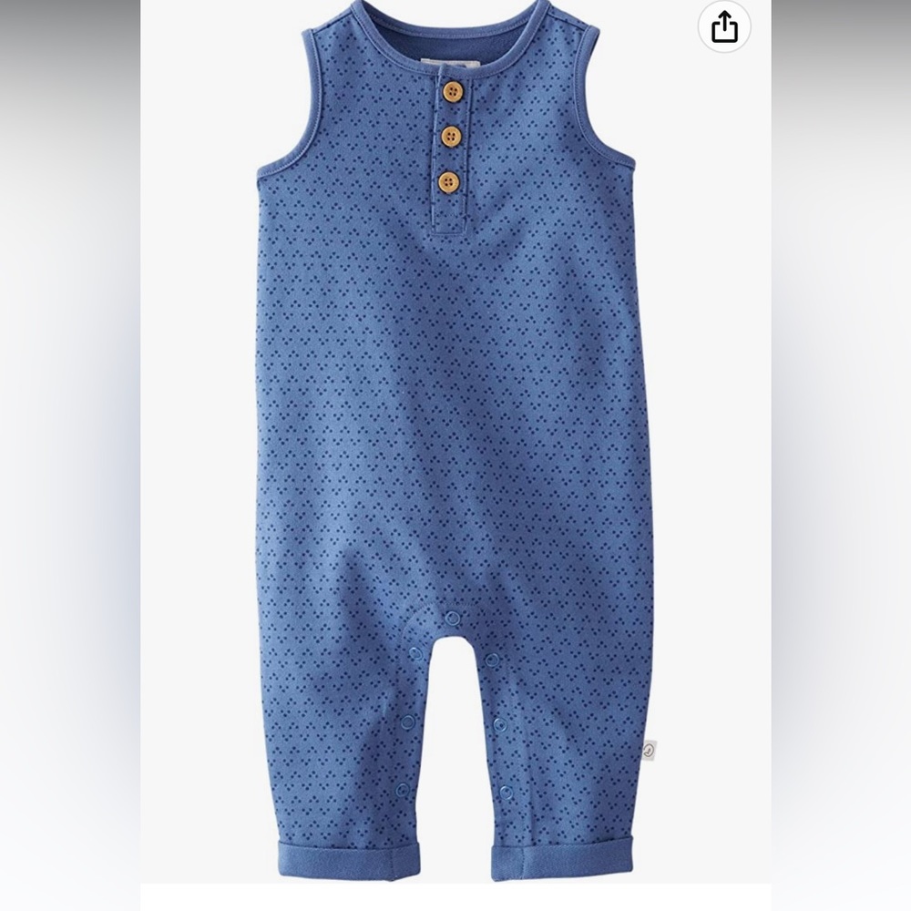 NWT little planet by carters terry jumpsuit 6-9 months